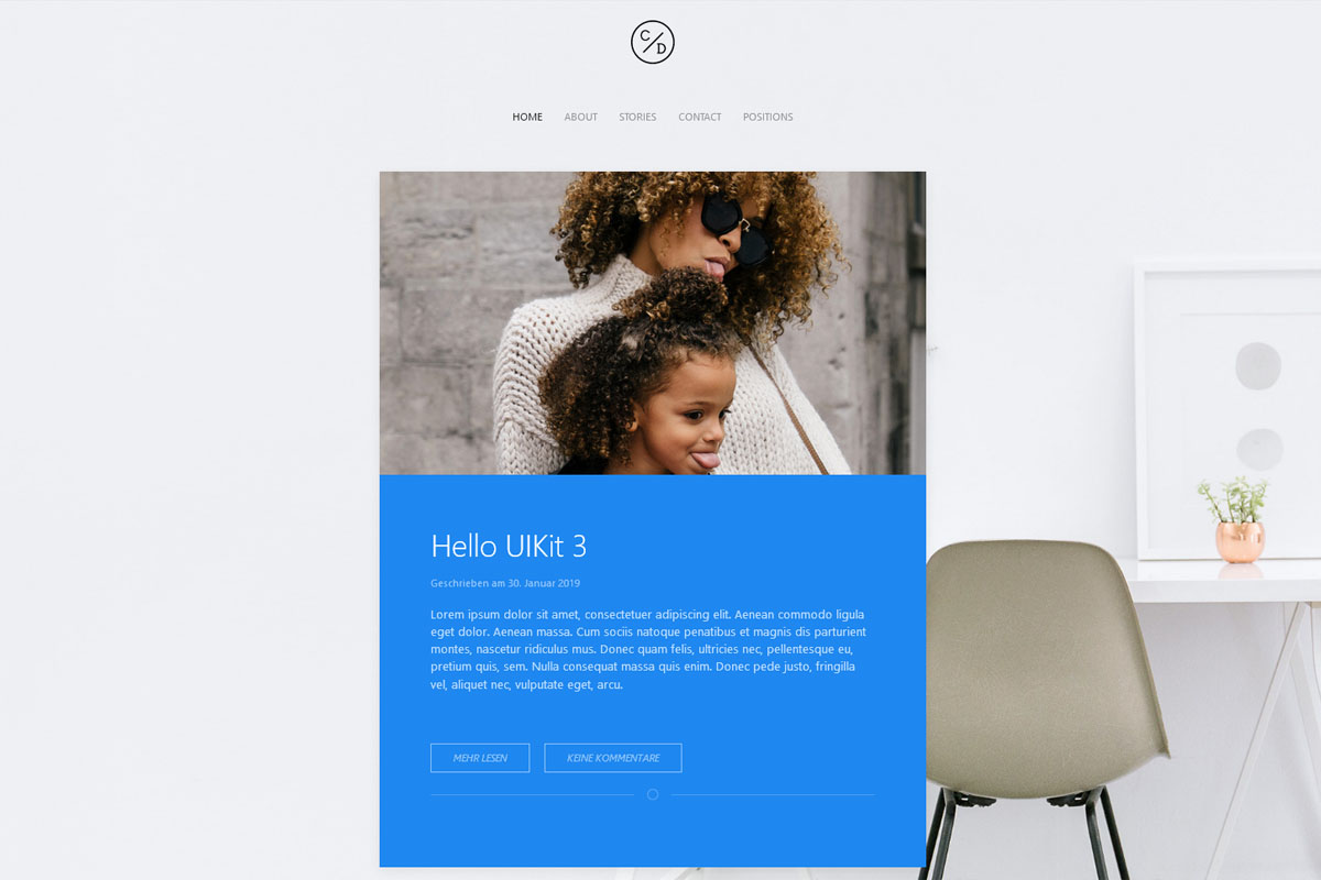 UIkit 3 Cards