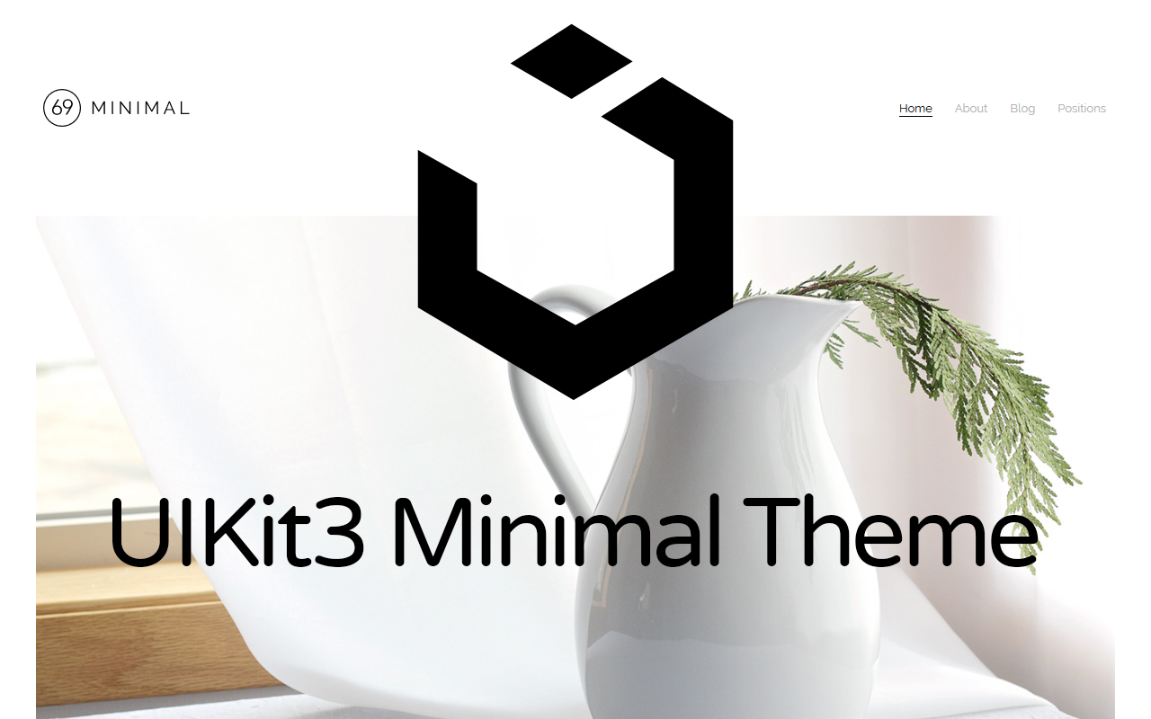 UIkit3 Minimal