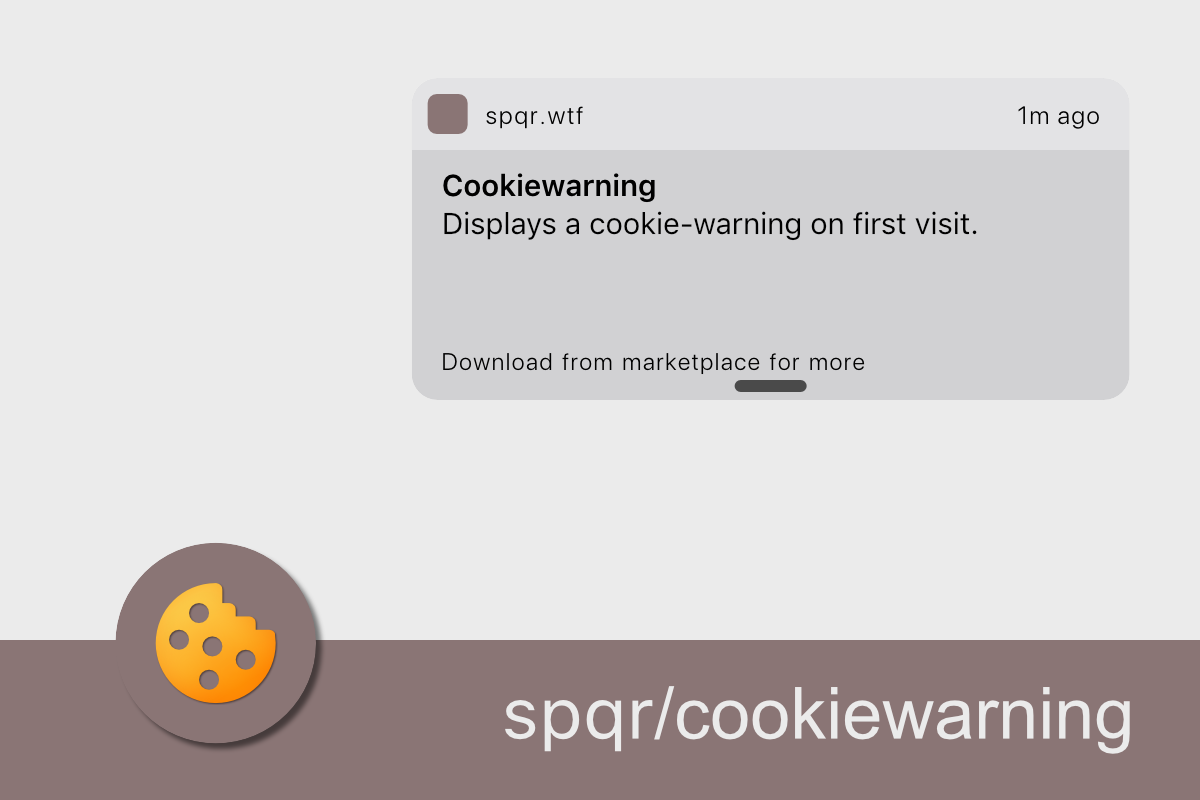 Cookie Warning